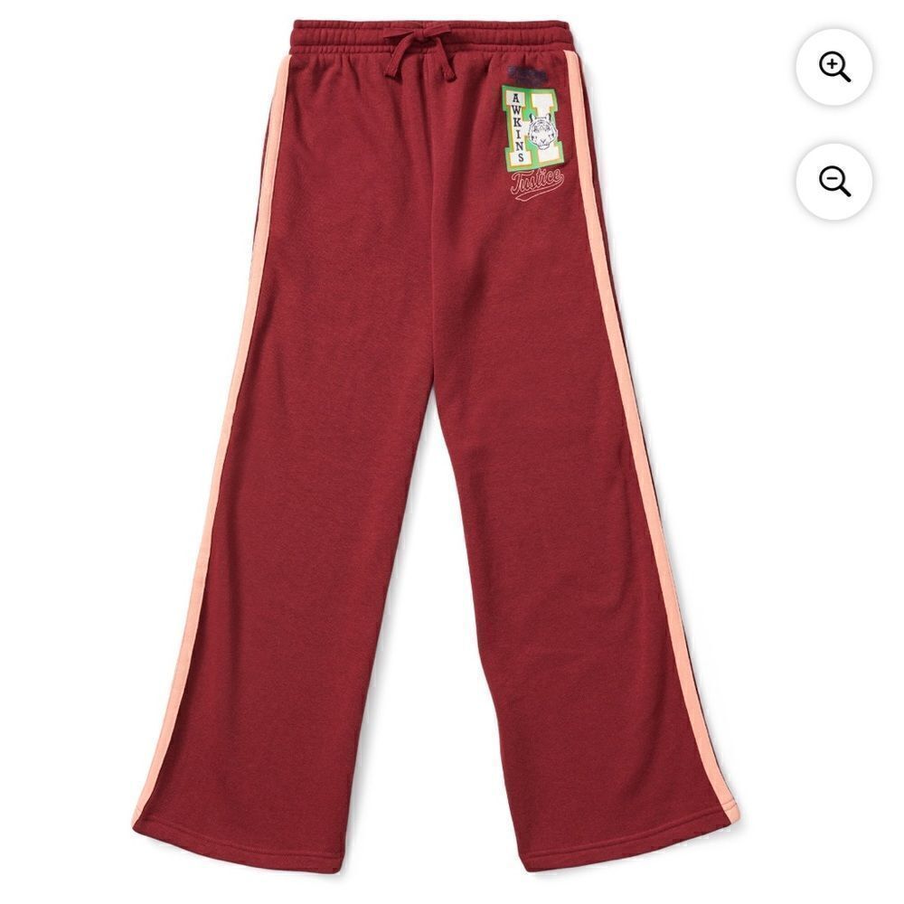 Justice X Stranger Things Wide Leg Sweat Pants
